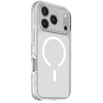 DECODED Coque MagSafe -  - iPhone 17 Pro Max - Transparent - Antichocs - DropTec