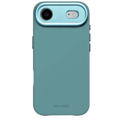 DECODED Coque MagSafe Future Dusk pour iPhone Air Silicone Antimicrobienne Bleu