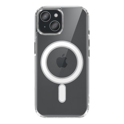 SWISSTEN Coque MagSafe pour iPhone 15 Plus Collection MagStick Clear Jelly Transparent