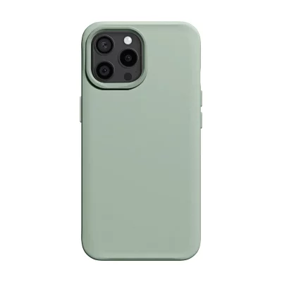 RHINOSHIELD Coque MagSafe pour iPhone 15 Pro Max Souple Antichoc S&eacute;rie SolidX Vert sauge