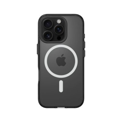 RHINOSHIELD Coque MagSafe pour iPhone 16 Pro S&eacute;rie JellyTint Antichoc Ultra R&eacute;sistant Noir
