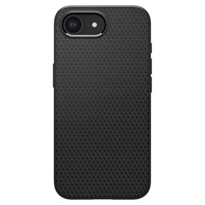 SPIGEN Coque MagSafe pour iPhone 16e S&eacute;rie Liquid Air Antichoc Noir - Neuf