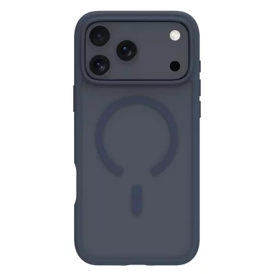 DBRAMANTE1928 Coque MagSafe pour iPhone 17 Pro Max Grenen Antichoc Recycl&eacute; Bleu
