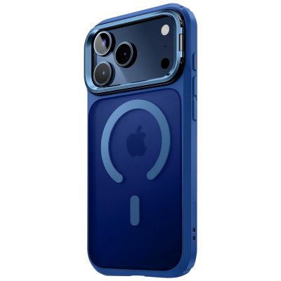 SUPCASE Coque MagSafe pour iPhone 17 Pro Max S&eacute;rie Unicorn Beetle Mag avec B&eacute;quille Bleu