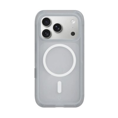 RHINOSHIELD Coque MagSafe pour iPhone 17 Pro S&eacute;rie AirX Antichoc Ultra R&eacute;sistant Gris