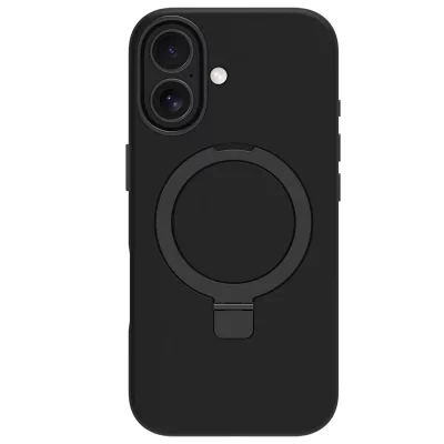 DBRAMANTE1928 Coque MagSafe pour iPhone 17 Roskilde Kickstand ICON Midnight  - Neuf