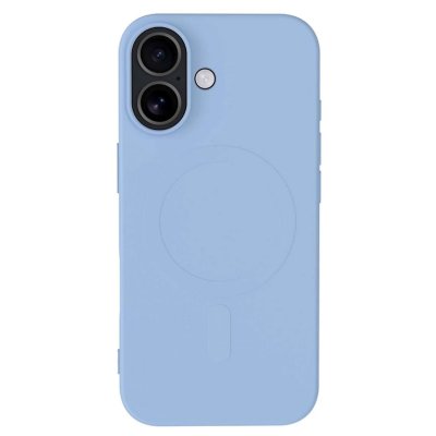 BIGBEN CONNECTED Coque MagSafe pour iPhone 17 Silicone Bleu Ciel Bigben - Neuf