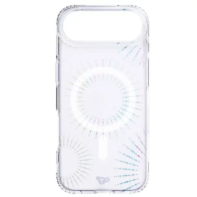 TECH21 Coque MagSafe pour iPhone Air Lunar Antichoc EvoSparkle Transparent