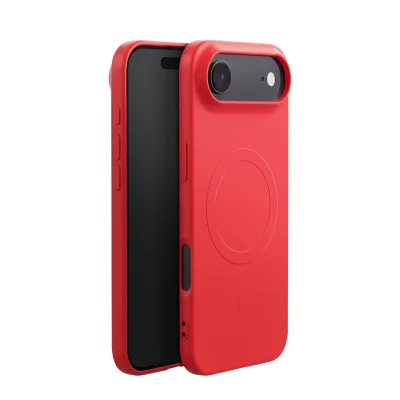 BIGBEN Coque MagSafe pour iPhone Air Silicone Rouge  - Neuf