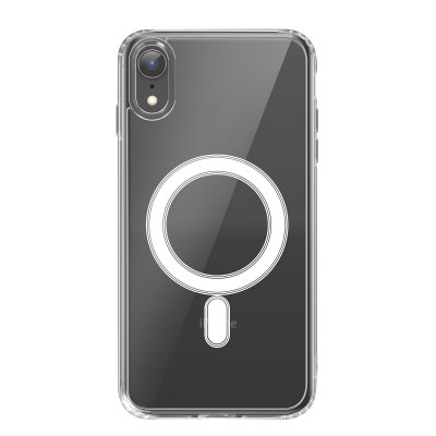 SWISSTEN Coque MagSafe pour iPhone XR Collection MagStick Clear Jelly Transparent