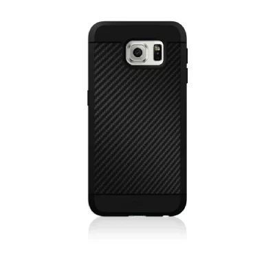BLACK ROCK Coque Material Case Real Carbon pour Samsung Galaxy S7, Noir - Neuf