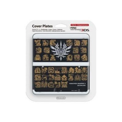 NINTENDO Coque Monster Hunter Ultimate 4 Noire Pour Console New  3ds