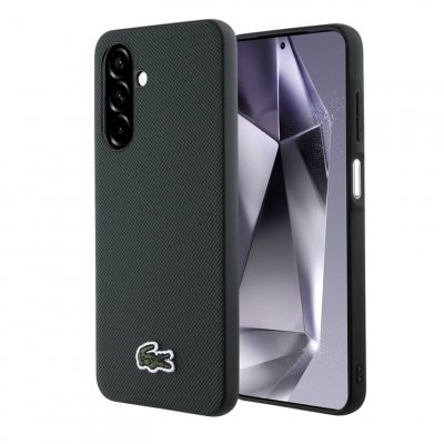 SAMSUNG Coque Officielle Lacoste Galaxy A36(5g) Petit Piqu&eacute; Vert Fonc&eacute;