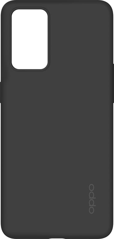 OPPO Coque  Reno 6 Silicone Noir Noir 