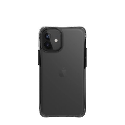 URBAN ARMOR GEAR Coque Plyo U pour iPhone 12 Mini - Ash Noir, Transparent