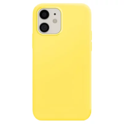 MOXIE Coque pour iPhone 11 Edition Color Skin en TPU avec Int&eacute;rieur Doux Jaune