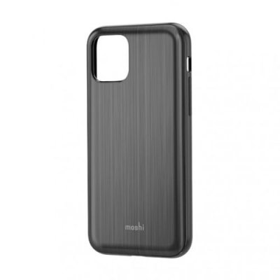 MOSHI Coque pour iPhone 11 Pro Max  iGlaze Noir Bross&eacute;