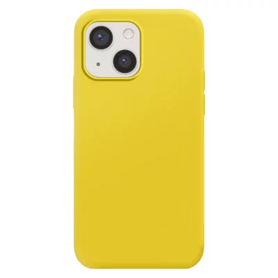 MOXIE Coque pour iPhone 13 Edition Color Skin en TPU avec Int&eacute;rieur Doux Jaune