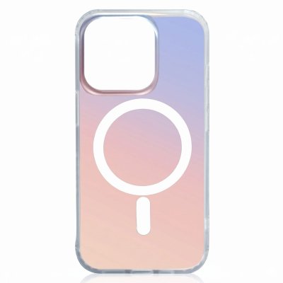 3MK Coque Pour Iphone 13 Pro Antichoc Avec Anneau Magsafe Multicolore 