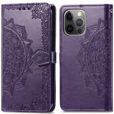 IMOSHION Coque pour iPhone 13 Pro Similicuir Jaune
