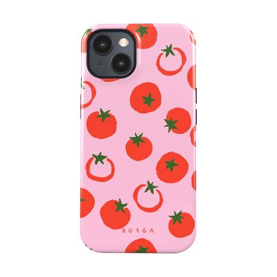 BURGA Coque pour iPhone 13 S&eacute;rie Tough Motif Salsa Compatible MagSafe Rose