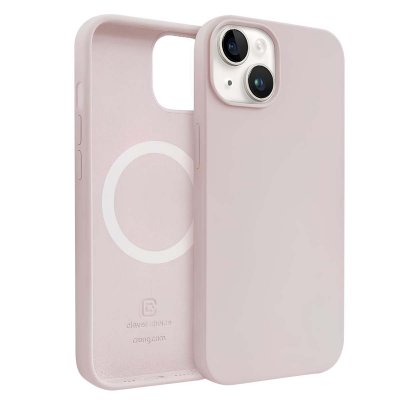 CRONG Coque pour iPhone 14 / 13 Cover Magn&eacute;tique MagSafe Ultra R&eacute;sistant Rose - Neuf