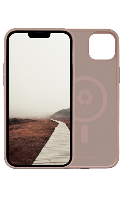 DBRAMANTE1928 Coque pour iPhone 14 Plus Plastique Rose 