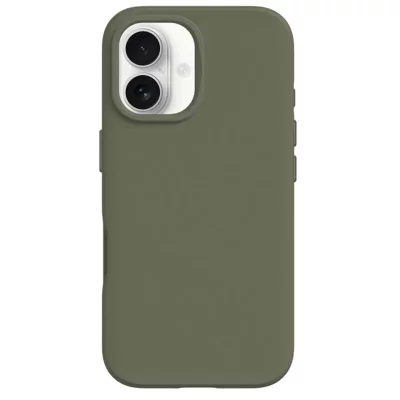 RHINOSHIELD Coque pour iPhone 16 Plus Compatible MagSafe SolidSuit ShockSpread Vert olive