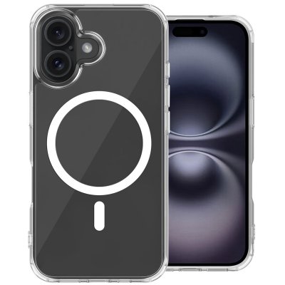 IMOSHION Coque pour iPhone 16 Plus en silicone Transparent