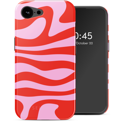 SELENCIA Coque pour iPhone 16e Plastique R&ecirc;ver Swirl Pink
