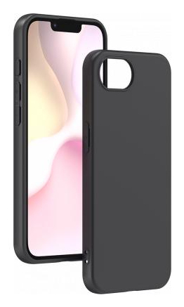 BIG BEN Coque pour iPhone 16e Silicone Noire Matte Bigben - Neuf