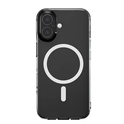 CYGNETT Coque pour iPhone 17 MagSafe en TPU Antichocs AeroMag Transparent