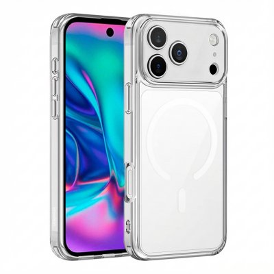 IMOSHION Coque pour iPhone 17 Pro Max Plastique Transparent