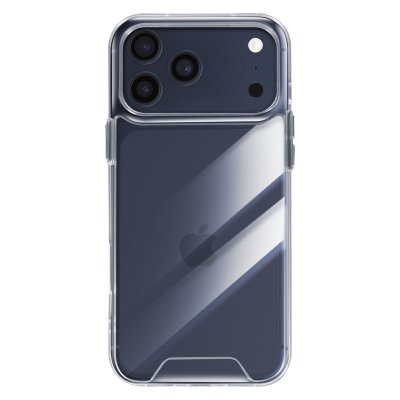ENVIRO Coque pour iPhone 17 Pro S&eacute;rie Essential avec Rebords Sur&eacute;lev&eacute;s  Transparent