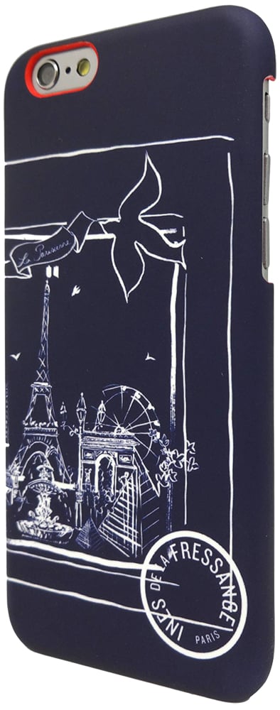 BIGBEN CONNECTED Coque pour iPhone 6 / 6S Motifs Foulard Bleu Ines Dlf - Neuf