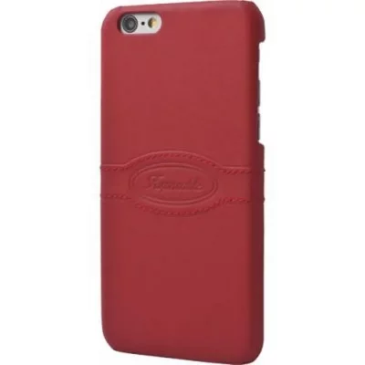 FACONNABLE Coque pour iPhone 6/6S Sobre et El&eacute;gante Logo d&eacute;boss&eacute; Rouge