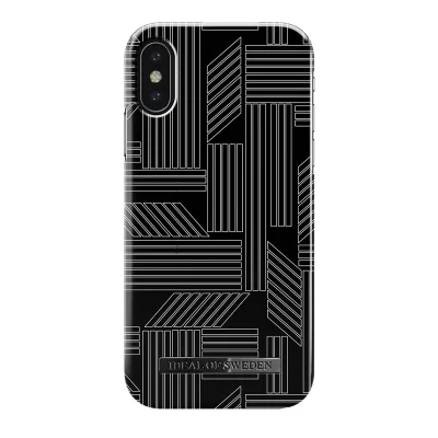 IDEAL OF SWEDEN Coque pour iPhone X et XS Magn&eacute;tique Geometric Puzzle
