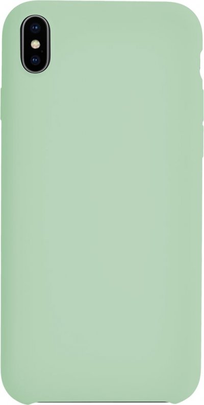 BIGBEN CONNECTED Coque pour iPhone XS Max Rigide Soft touch en Silicone Vert