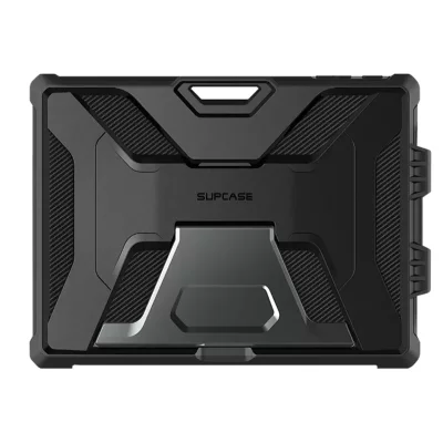 SUPCASE Coque pour Microsoft Surface Pro 4 5 6 7 Antichoc avec B&eacute;quille Noir