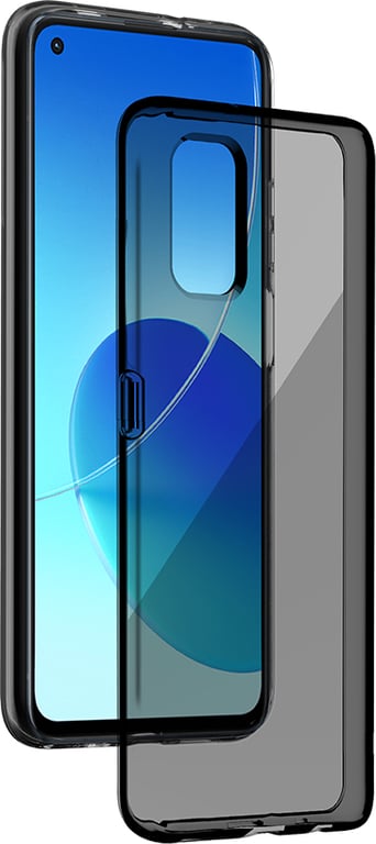 BIGBEN CONNECTED Coque pour Oppo Reno 6 Silicone Gel Flexible Fine L&eacute;g&egrave;re Transparent