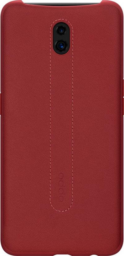 OPPO Coque pour  Reno Rigide et Haut de Gamme Rouge - Neuf