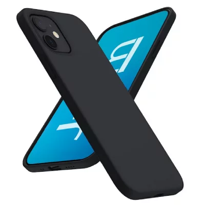 HTDMOBILES Coque Pour Samsung Galaxy A07 - Housse Etui Silicone Gel Fine + Verre Trempe - Noir