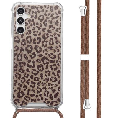 IMOSHION Coque pour Samsung Galaxy A15 (5G) Plastique L&eacute;opard Mood