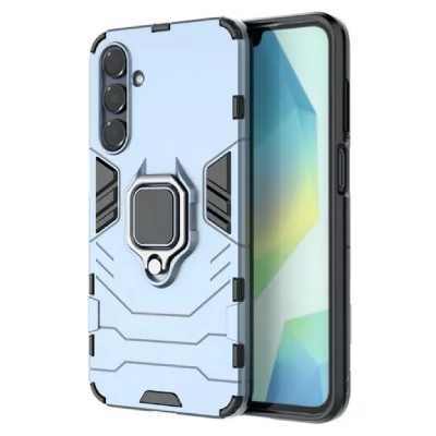 HTDMOBILES Coque pour Samsung Galaxy A17 5G - housse etui rigide anti choc + film ecran - BLEU FONCE