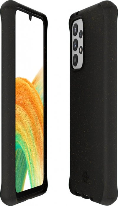 ITSKINS Coque pour Samsung Galaxy A33 5G Renforc&eacute;e Feronia Bio Terra Noir