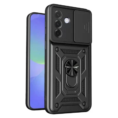 HTDMOBILES Coque Pour Samsung Galaxy A37 5g - Housse Etui Rigide Anti Choc + Film Ecran - Noir