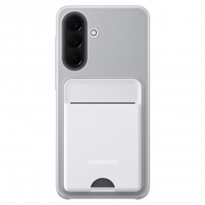 SAMSUNG Coque Pour  Galaxy A57 Avec Porte-cartes Ext&eacute;rieur Blanc 