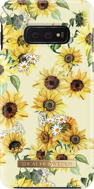 IDEAL OF SWEDEN Coque pour Samsung Galaxy S10e Magn&eacute;tique Sunflower Lemonade jaune