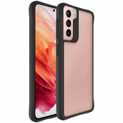 IMOSHION Coque pour Samsung Galaxy S21 Plastique Noir