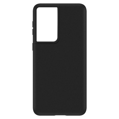 AVIZAR Coque pour Samsung Galaxy S21 Ultra Protection Silicone Gel Flexible Fine L&eacute;g&egrave;re Noir 